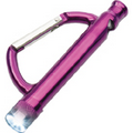 Light-Up Carabiner w/Whistle